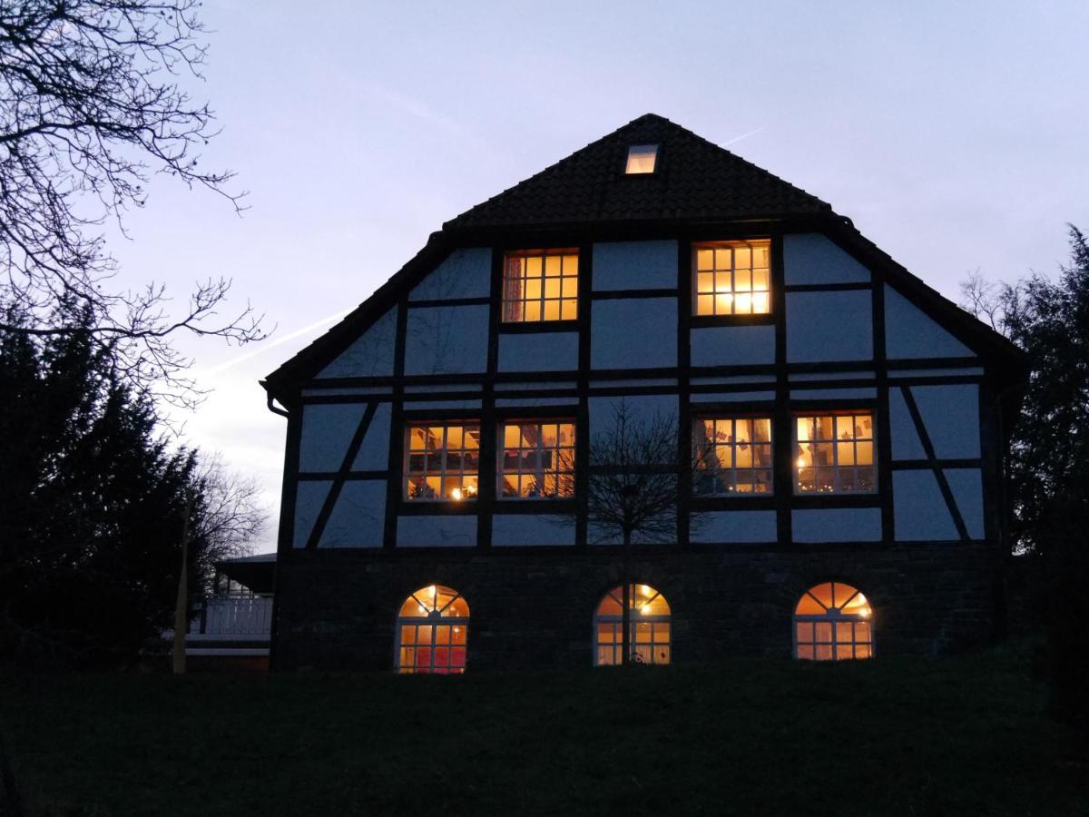 Ferienwohnung Weserblick Polle Esterno foto