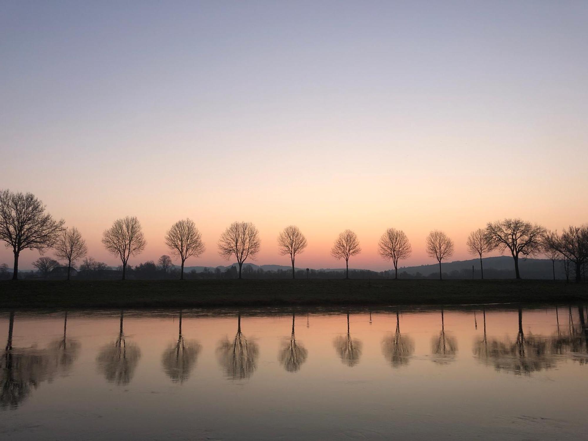 Ferienwohnung Weserblick Polle Esterno foto